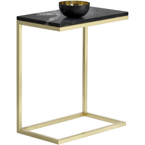 Amell 24 X 20 inch Black End Table